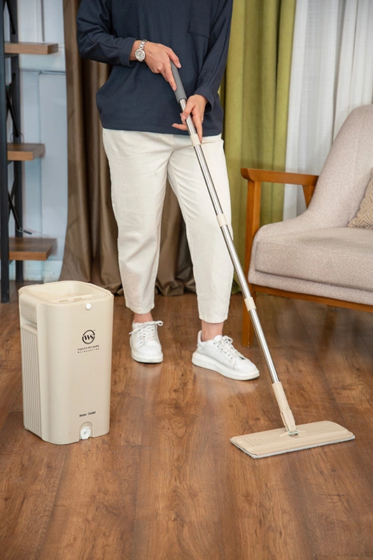 تی زمین شوی تخت سطل دار چهارگوش کد WS - 500 - تصویر 5