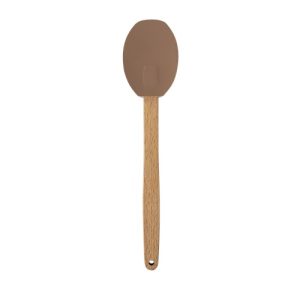 قاشق تخت دسته چوبی